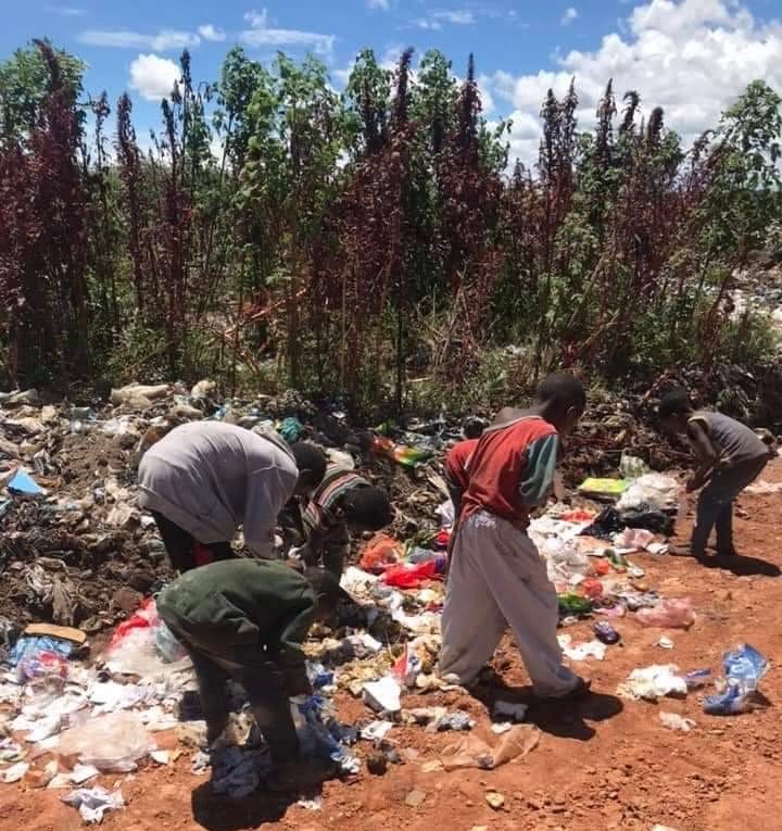 Aterro sanitário do Huambo – uma fonte de alimentação para várias famílias 